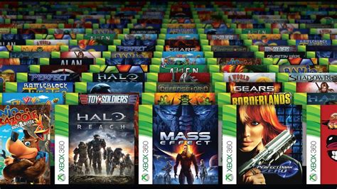 Xbox 360 Video Games List