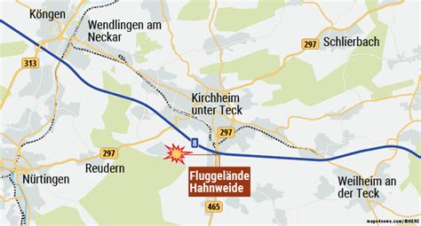 Flugzeugunglück bei Kirchheim Teck Segelflieger stürzt ab Pilot