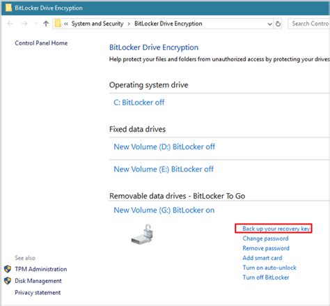 Where To Get Bitlocker Recovery Key If I Forgot