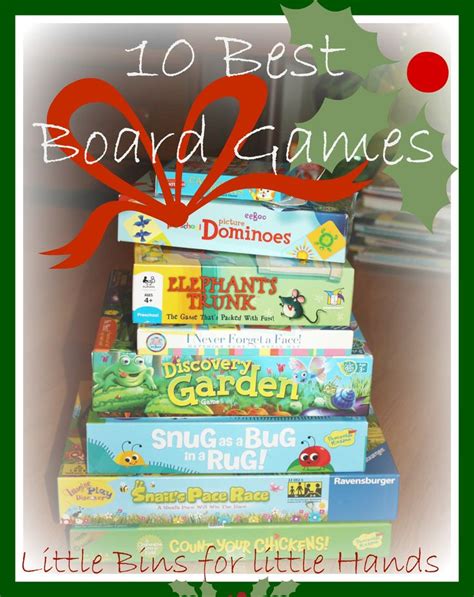 10 Best Board Games For 4 Year Olds | Preschool board games, Preschool ...