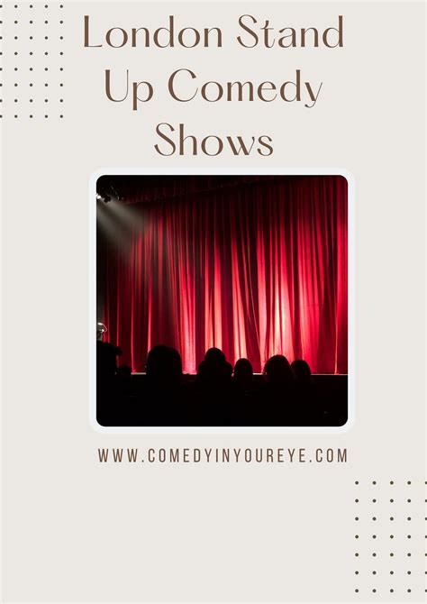 Comedy Shows London Comedy In Your Eye Medium