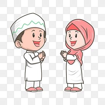 Muslim Couple Couple Muslim Character Muslim Cotton Png Transparent