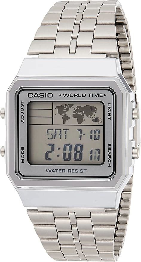 Casio A500WA 7D Vintage Montre Mixte Quartz Digital Cadran