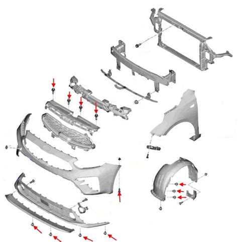 How To Remove The Front And Rear Bumper Kia Cerato Forte