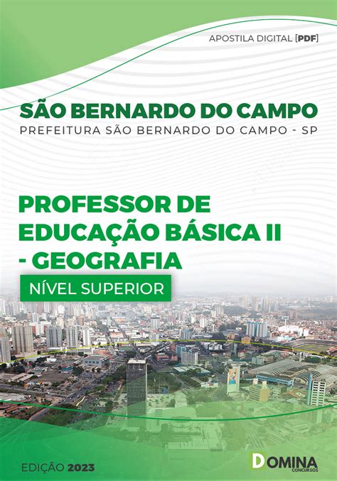 Apostila São Bernardo Campo 23 Prof Ii Geografia Domina