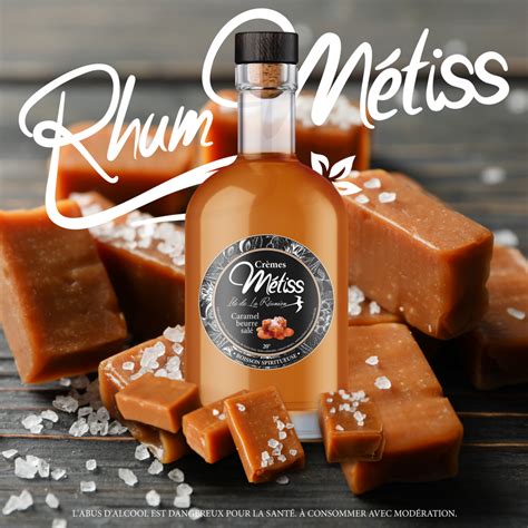 Crème De Rhum Métiss Caramel Beurre Salé Rhum Métiss