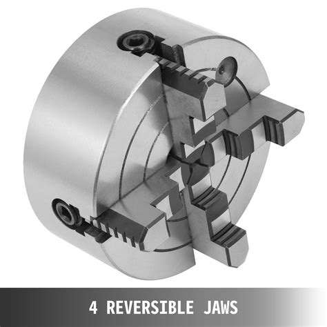 Lathe Chuck K72 160 6 4 Jaw 160mm Independent Design Precisely Cast