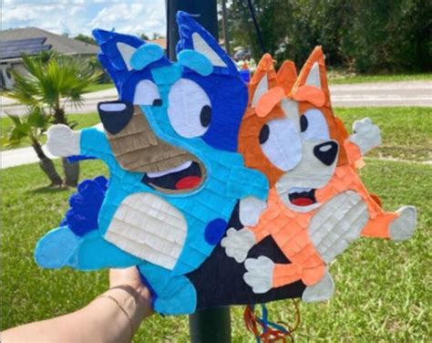 Bluey And Bingo Pinata Etsy Canada