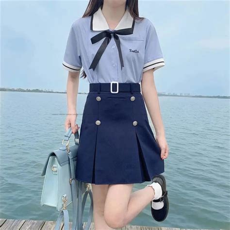 Korean Style Sakura School Uniform Set – Cutiekill, 48% OFF