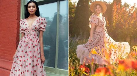 Lirika Matoshis ‘strawberry Dress Is The Latest Instagram Fashion