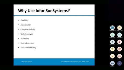 Overview Of Infor SunSystems The Best Business And Accounting