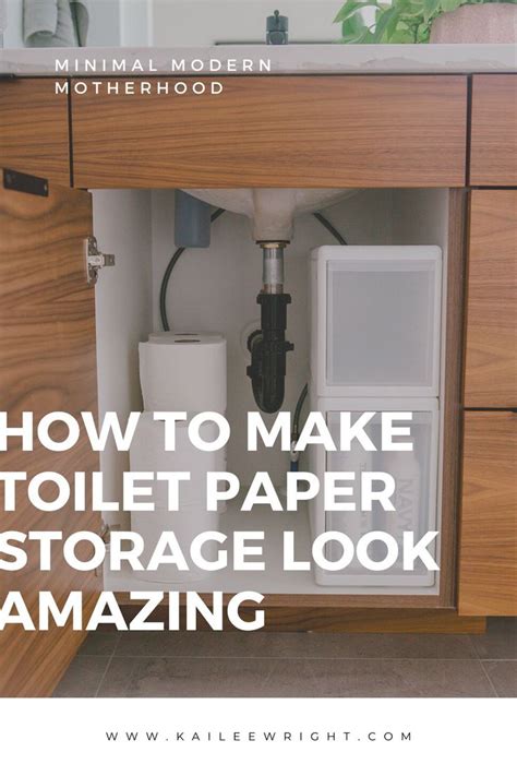 3 Easy Ways To Make Toilet Paper Storage Look Better Kailee Wright