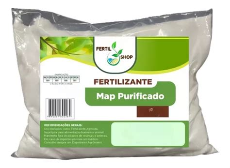 Adubo Fertilizante Map Purificado 25kg Enraizador Parcelamento Sem