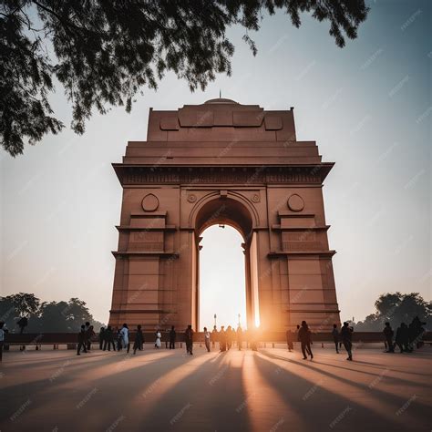 Premium AI Image | Delhi India gate India