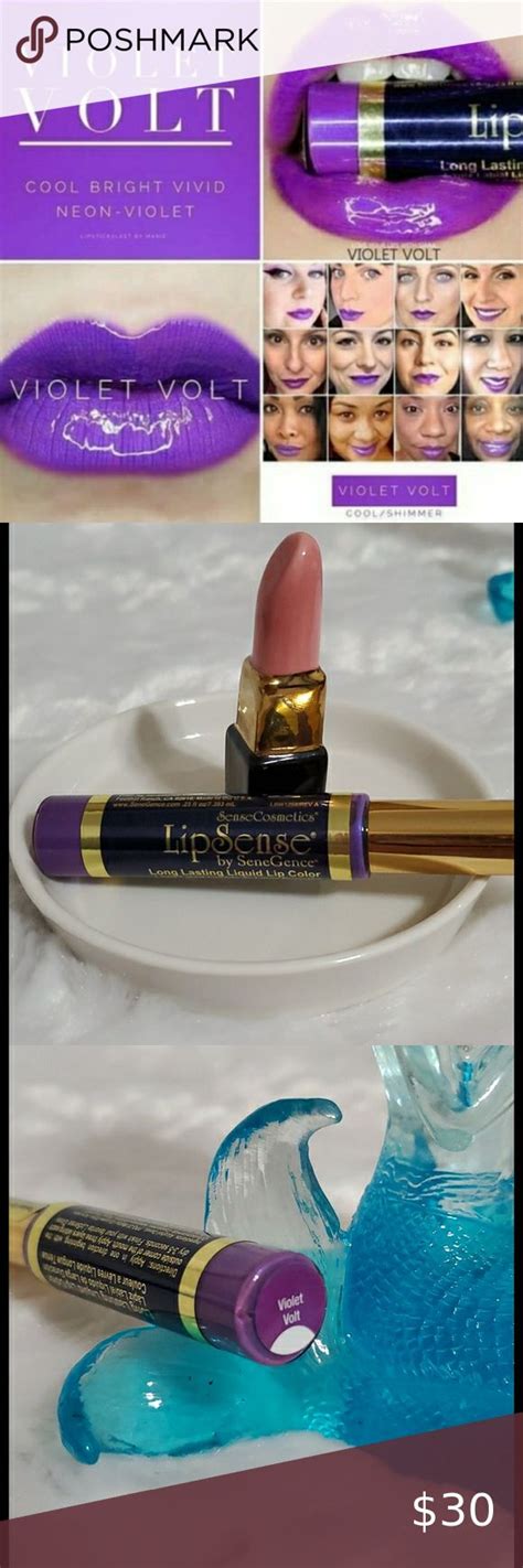 Lipsense Violet Voltnew Bundle Savecolors Liquid Lip Color