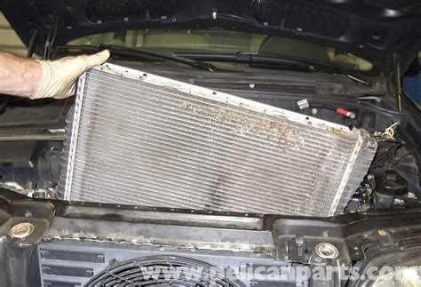 Bmw X Radiator Replacement E Pelican Parts Diy