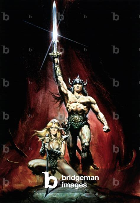 Image Of Conan The Barbarian Sandahl Bergman Arnold Schwarzenegger