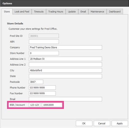 print pharmacy bsb  account details  account statements