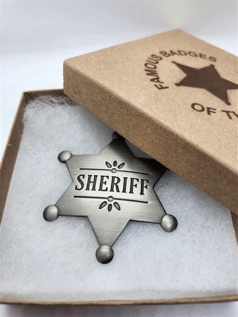 Sheriff Badge – Riley's Mercantile