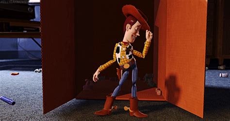 When Woody Practices His Cool Guy Look And You Did It Too Toy Story