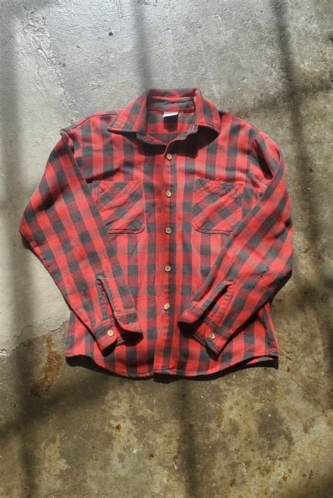 Vintage red buffalo plaid - Gem