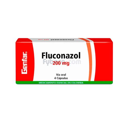 Fluconazol Genfar Caps 200 Mg C 4 Suelta Fybeca