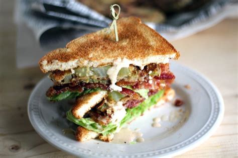 Fried Green Tomato BLT Sandwich | Buy This Cook That