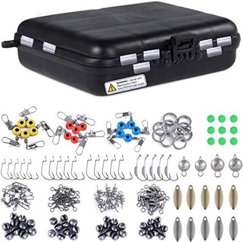 Plusinno Pcs Fishing Accessories Kit Fishing Tackle Box With