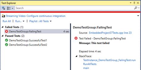 Unit Tests VisualGDB Tutorials