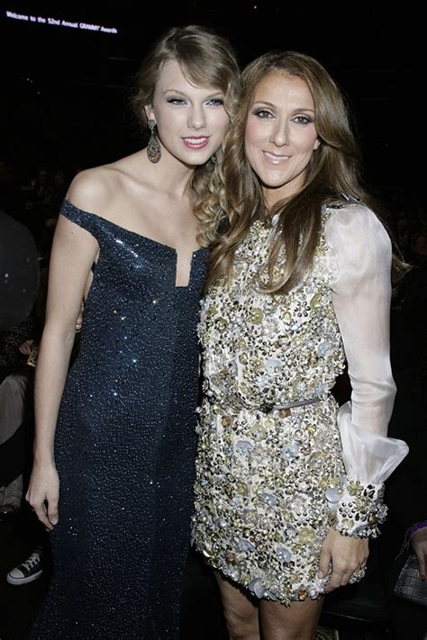 Celine Dion with Taylor Swift | CelineDionWeb.com