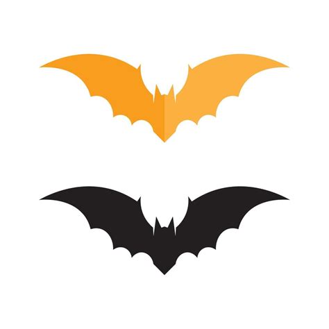 Bat Vector Icon Logo Template 12395558 Vector Art At Vecteezy