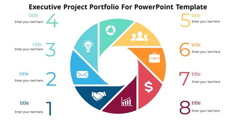 Executive Project Portfolio For PowerPoint Template - PPTUniverse