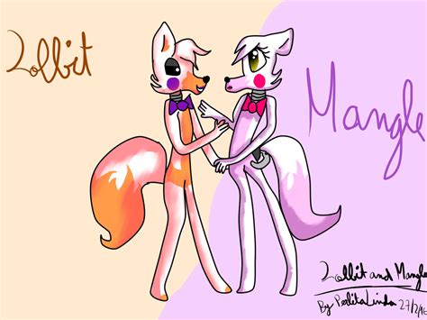 Lolbit And Mangle Fnaf By Perlitalinda On Deviantart