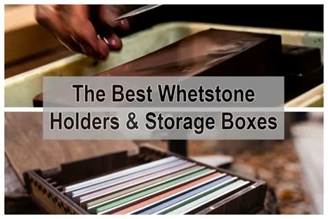 Buyers Guide The Best Whetstone Holders And Storage Boxes Sharpy