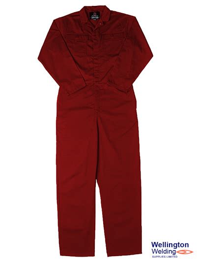 Pyrovatex Fr Treated Coverall Red Chest