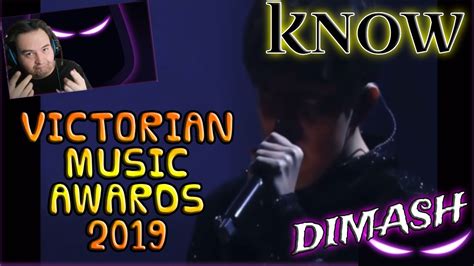 Reaccion A Dimash Know Victorian Music Awards 2019 Youtube