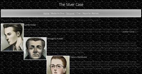 The web site of thesilvercaseinfo