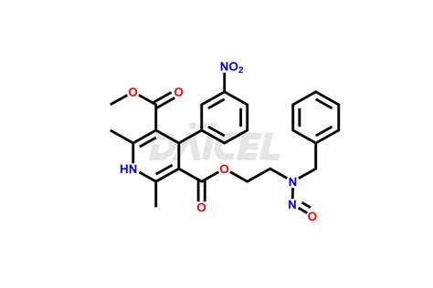 Impuret N Nitroso N Desm Thyl Nicardipine M Lange D Isom Res