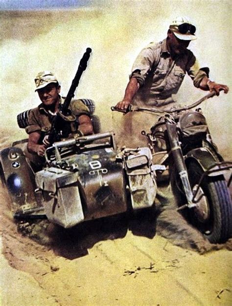 BMW R 75 Of DAK Deutsches Afrikakorps In The North African Desert