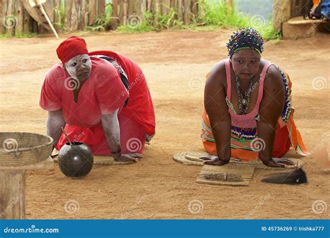 Zulu Tribal Dance in South Africa Editorial Stock Image - Image of ...