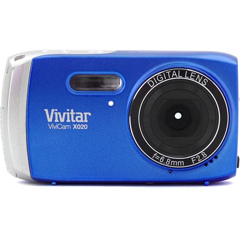 Vivitar Vivicam X Digital Camera Blue Vx Blue B H Photo