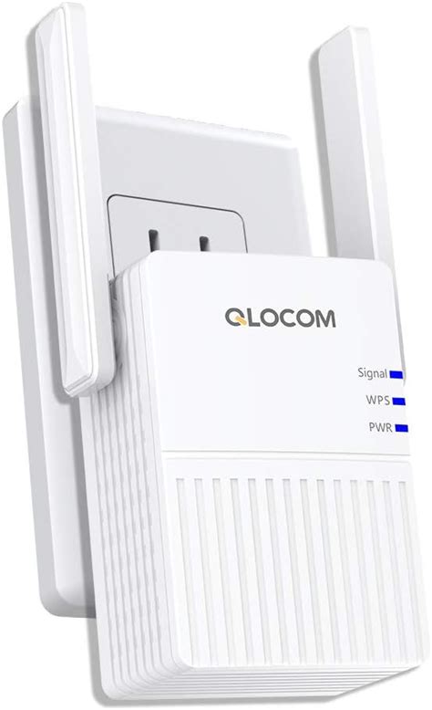 QLOCOM WiFi Extender Booster 300Mbps WiFi Extender 2 4GHz WiFi Booster