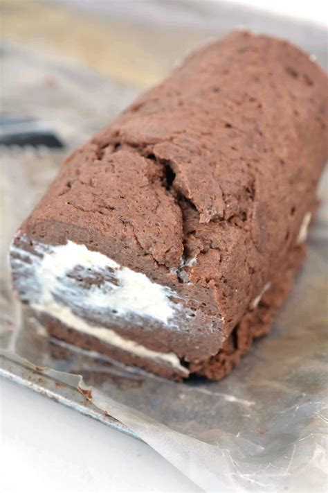 Yule Log Chocolate Roll Cake Recipe Sweet Pea S Kitchen