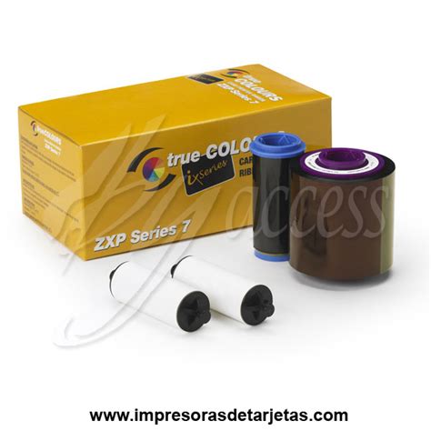 Ribbon Zebra Ymcko Impresiones Zxp Series