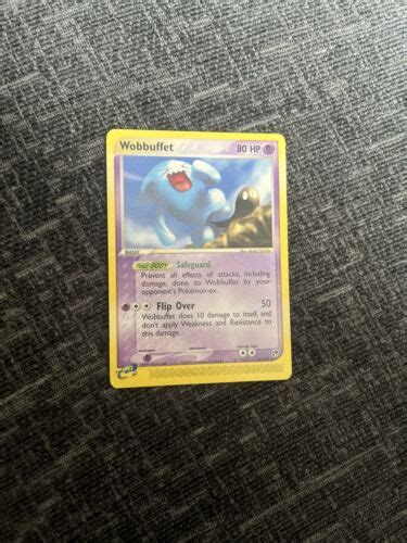 Pokemon Wobbuffet Ex Sandstorm Ebay