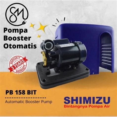 Jual Pompa Air Home Booster Shimizu Pb Bit Otomatis Dorong Pb Bit