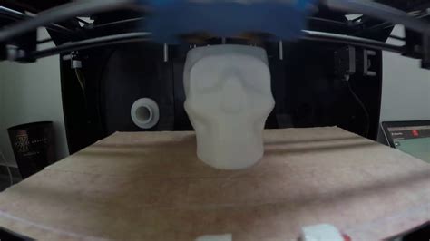 3d Printing Timelapse Skull Youtube