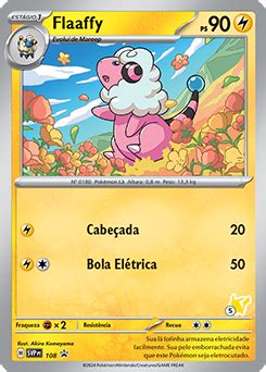 Flaaffy Escarlate E Violeta Promo Banco De Dados De Cards Do