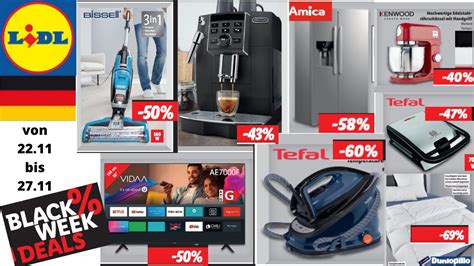 Prospekt LIDL DEUTSCHLAND BLACK WEEK DEALS Und Online Von 22 11 Bis 27