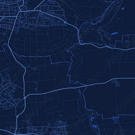 ditzingen dark blue vector map boundless maps